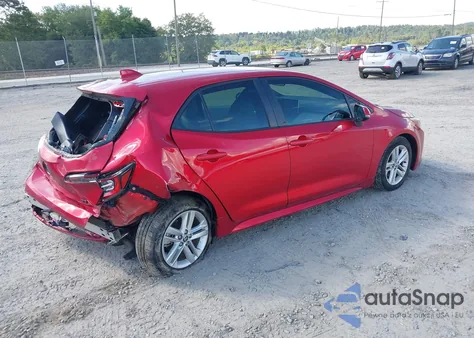 2022 Toyota Corolla Se из США, поврежденный, VIN JTND4MBE1N3173632